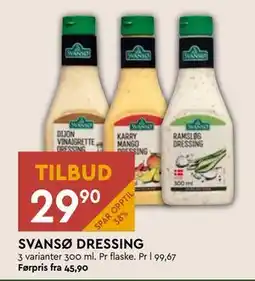 Coop Mega SVANSØ DRESSING, NOK 29.9 tilbud