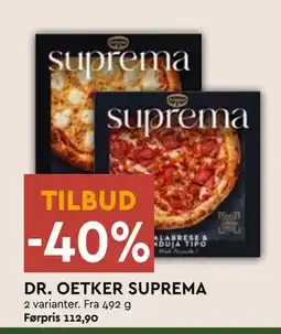 Coop Mega DR. OETKER SUPREMA tilbud