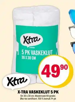 Coop Extra X-TRA VASKEKLUT 5 PK, NOK 49.9 tilbud