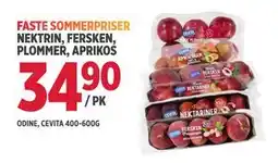Jacobs NEKTRIN, FERSKEN, PLOMMER, APRIKOS, NOK 34.9 tilbud