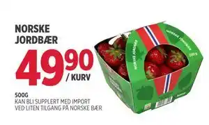 Jacobs NORSKE JORDBÆR, NOK 49.9 tilbud
