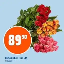 Coop Obs ROSEBUKETT 45 CM, NOK 89.9 tilbud