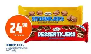 Coop Obs BERTHAS KJEKS, NOK 24.9 tilbud