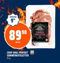 Coop Obs COOP GRILL PERFEKT SOMMERKOTELETTER, NOK 89.9 tilbud