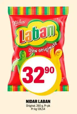 Coop Extra NIDAR LABAN, NOK 32.9 tilbud