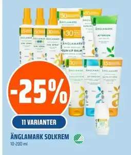 Coop Obs ÄNGLAMARK SOLKREM tilbud