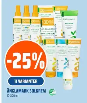 Coop Obs ÄNGLAMARK SOLKREM tilbud