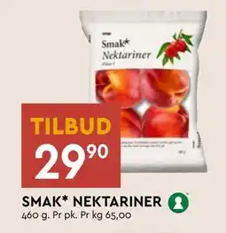 Coop Mega SMAK* NEKTARINER, NOK 29.9 tilbud