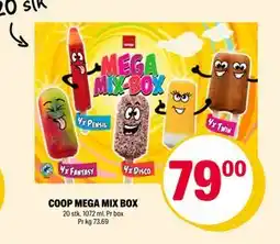 Coop Extra COOP MEGA MIX BOX, NOK 79 tilbud