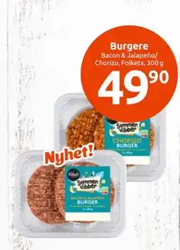 Joker Burgere, NOK 49.9 tilbud