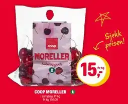 Coop Extra COOP MORELLER, NOK 15 tilbud