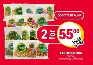 Coop Extra EARTH CONTROL, NOK 55 tilbud