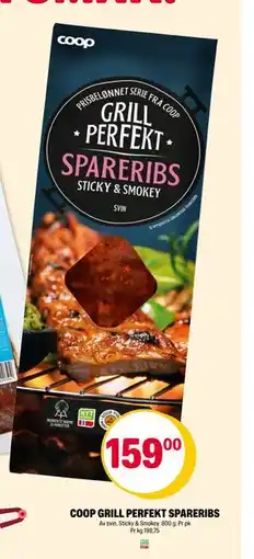 Coop Extra COOP GRILL PERFEKT SPARERIBS, NOK 159 tilbud