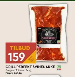 Coop Mega GRILL PERFEKT SVINENAKKE, NOK 159 tilbud