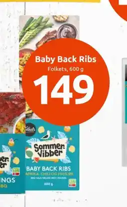 Joker Baby Back Ribs, NOK 149 tilbud