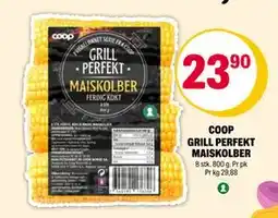 Coop Extra COOP GRILL PERFEKT MAISKOLBER, NOK 23.9 tilbud