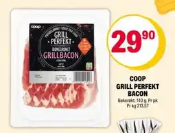 Coop Extra COOP GRILL PERFEKT BACON, NOK 29.9 tilbud