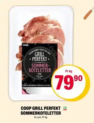 Coop Extra COOP GRILL PERFEKT SOMMERKOTELETTER, NOK 79.9 tilbud