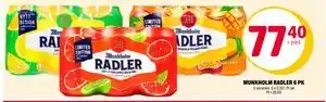 Coop Extra MUNKHOLM RADLER 6 PK, NOK 77.4 tilbud