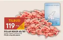 Coop Mega POLAR REKER 60/80, NOK 119 tilbud