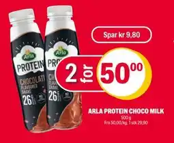 Coop Extra ARLA PROTEIN CHOCO MILK, NOK 50 tilbud