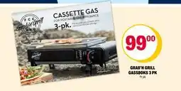 Coop Extra GRAB’N GRILL GASSBOKS 3 PK, NOK 99 tilbud