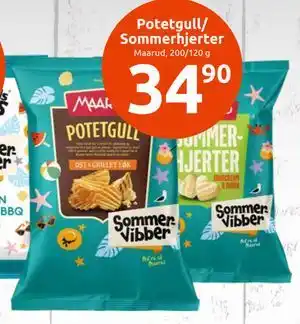 Joker Potetgull/ Sommerhjerter, NOK 34.9 tilbud