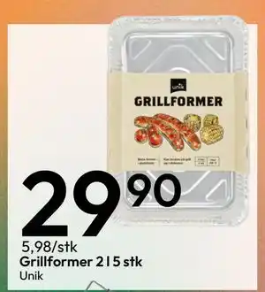 Gigaboks Grillformer 2 l 5 stk, NOK 29.9 tilbud