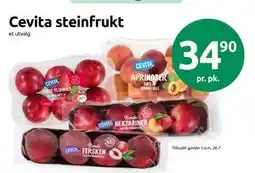 Joker Cevita steinfrukt, NOK 34.9 tilbud