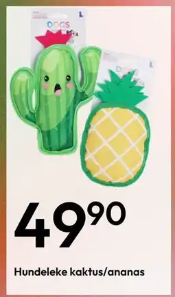 Gigaboks Hundeleke kaktus/ananas, NOK 49.9 tilbud