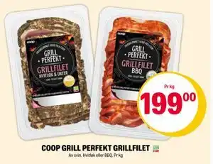 Coop Extra COOP GRILL PERFEKT GRILLFILET, NOK 199 tilbud