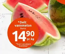 Joker Delt vannmelon, NOK 14.9 tilbud