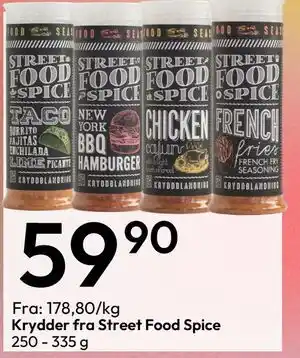 Gigaboks Krydder fra Street Food Spice, NOK 59.9 tilbud