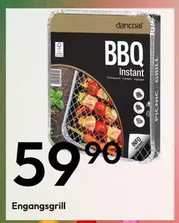 Gigaboks Engangsgrill, NOK 59.9 tilbud