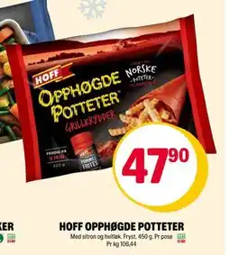 Coop Extra HOFF OPPHØGDE POTTETER, NOK 47.9 tilbud