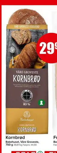 Spar Kornbrød, NOK 29.9 tilbud
