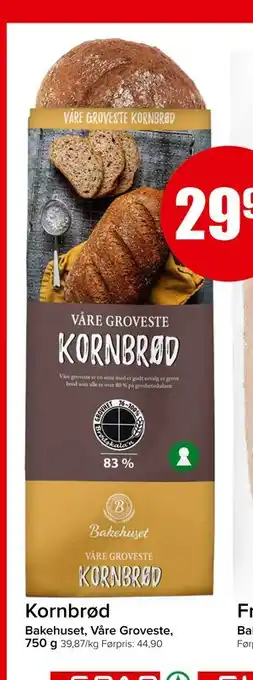 Spar Kornbrød, NOK 29.9 tilbud