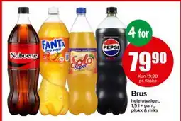 Spar Brus, NOK 79.9 tilbud