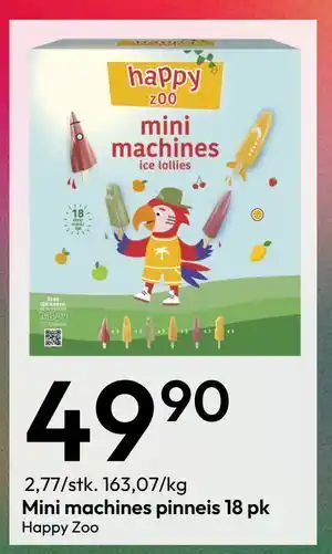 Gigaboks Mini machines pinneis 18 pk, NOK 49 tilbud