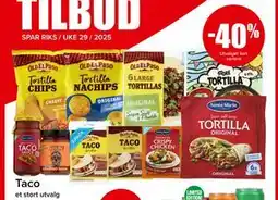 Spar Taco tilbud