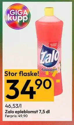 Gigaboks Zalo epleblomst 7,5 dl, NOK 34.9 tilbud