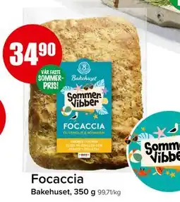 Spar Focaccia, NOK 34.9 tilbud
