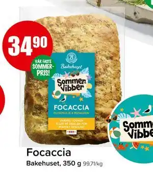 Spar Focaccia, NOK 34.9 tilbud