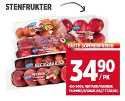 Meny STENFRUKTER, NOK 34.9 tilbud