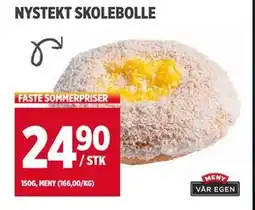 Meny NYSTEKT SKOLEBOLLE, NOK 24.9 tilbud