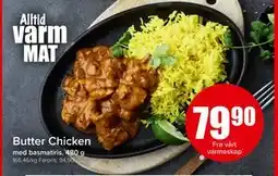 Spar Butter Chicken, NOK 79.9 tilbud