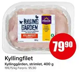 Spar Kyllingfilet, NOK 79.9 tilbud