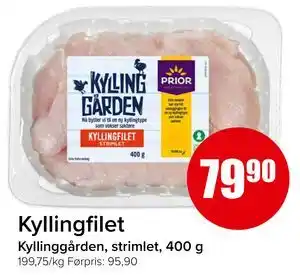 Spar Kyllingfilet, NOK 79.9 tilbud