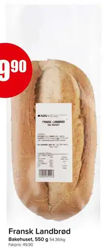 Spar Fransk Landbrød, NOK 29.9 tilbud