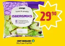 Coop Prix COOP ISBERGMIKS, NOK 29.9 tilbud